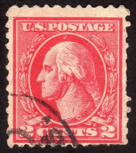 1920, US 2c Washington, Used, Scott #528B