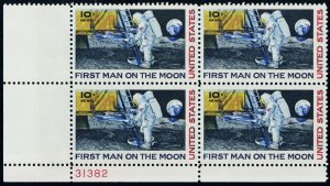 C76, MNH 10¢ HUGE Blue Color Shift Freak Error Plate Block * Stuart Katz