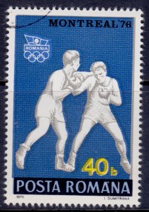 Romania, 1976, Olympic Games- Montreal, 40b, used**