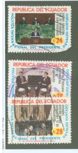 Ecuador #1049-1051  Multiple