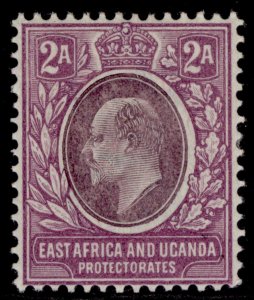EAST AFRICA and UGANDA EDVII SG3, 2a dull & bright purple, LH MINT.
