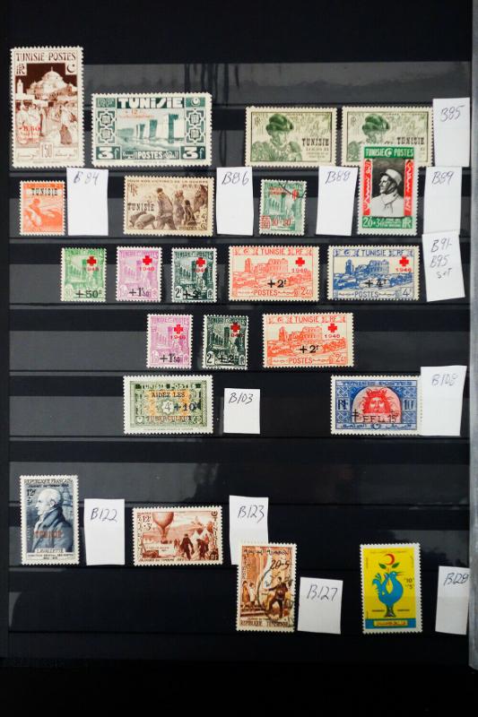 Tunisia 1800's to Mid-1900's Stamp Collection