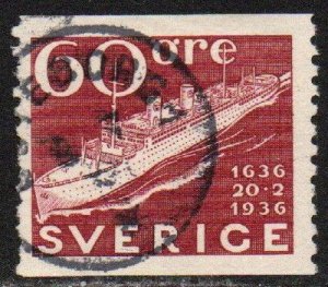 Sweden Sc #261 Used