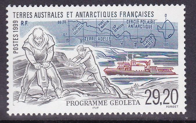 French Southern & Antarctic Territories 1999 29.20fr.Geoleta ProgramVF/NH