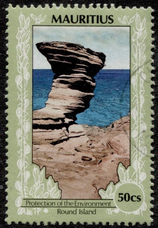 Mauritius #686 Environmental Protection Used CV$0.50