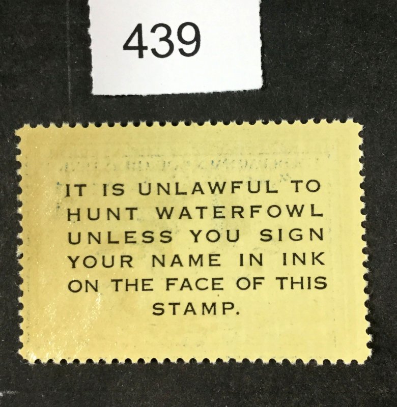 US Stamps Rw15 Mint OG NH LOT 439 United States, Duck Stamps