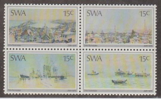 South West Africa Scott #383b Stamps - Mint NH Block of 4