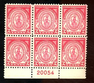 U.S. #682 MINT OG NH