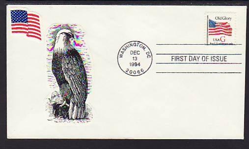 US G Flag 1994 Unknown U/A FDC BIN 14860