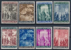 [BIN3446] Vatican 1950 good set of stamps very fine MNH