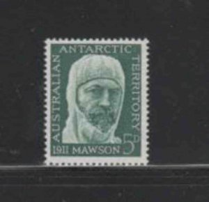 AUSTRALIA #L7 1961 SIR DOUGLAS MAWSON MINT VF NH O.G