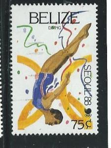 Belize #902 Diver - Seoul 88 olympics (MNH) CV $1.40