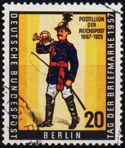 Germany(Berlin).1957 20pf S.G.B172 Fine Used