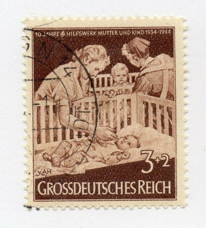 Germany 1943 Early Issue Fine Used 3pf. NW-100702