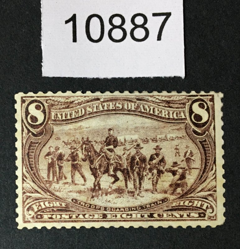 US # 289 MINT OG NH CAT. $425 LOT #10887