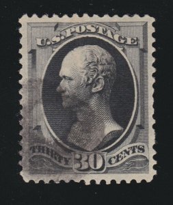 US 190 30c Hamilton Used VF-XF SCV $90