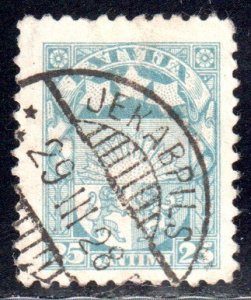 Latvia #122    used