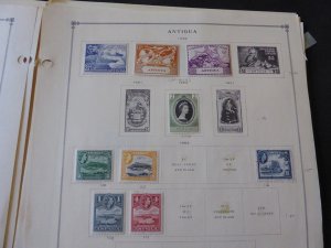 Antigua 1921-1985 Stamp Collection on Scott International Pages