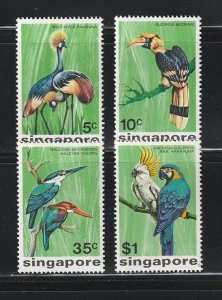 Singapore 236-239 Set MNH Birds