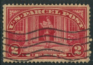 Q2    2c Parcel Post Used VF