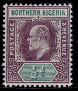 NORTHERN NIGERIA EDVII SG20, ½d dull purple & green, VLH MINT. Cat £30. ORDINARY