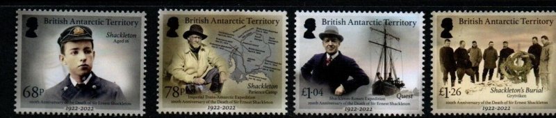 BRITISH ANTARCTIC TERR. 2021 SHACKLETON MNH