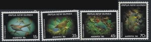 Papua New Guinea 645-48 MNH 1986 Birds (ak3506)