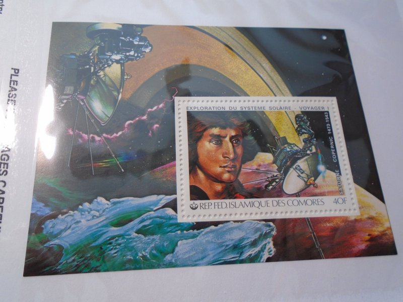 Comoro Islands  #  411  MNH  Copernicus   Souv Sheet