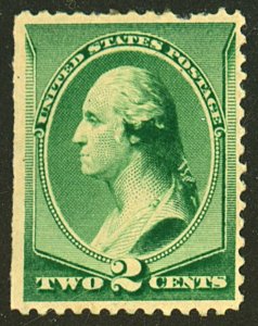 U.S. #213 MINT OG LH