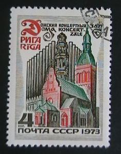 Russia - 4150 - Organ Pipes and Dome, Riga