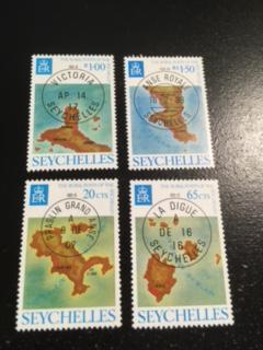 Seychelles sc 331-338 MH comp set