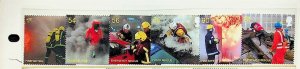 GREAT BRITAIN Sc 2680-85 NH ISSUE OF 2009 - FIRE & RESCUE SERVICE - (JS23)