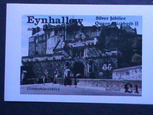 ​SCOTLAND-EYNHALLOW-1977 SILVER JUBILLE QUEEN ELIZABETH II-IMPERF-MNH:S/S-VF