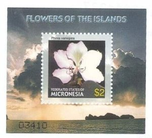 Micronesia 2005 - Flowers Of The Island - Souvenir Stamp Sheet Scott #680 - MNH