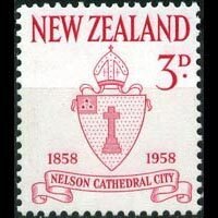 NEW ZEALAND 1958 - Scott# 322 Nelson City Set of 1 NH