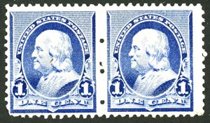 U.S. #219 MINT PAIR NG