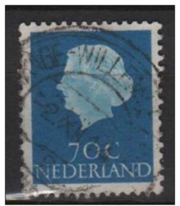 Netherlands 1953  Scott 357 used - 70c, Queen Juliana 