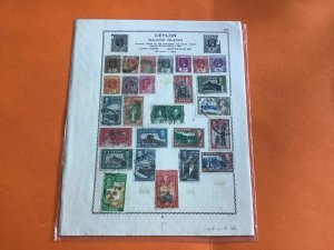 Ceylon Stamps 54048