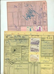 Belgium 1960s Railway Parcel Revenue Documents x 27 (ZZ1522