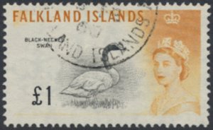 Falklands   SG 205  SC# 142  Used   Birds  see details & scans