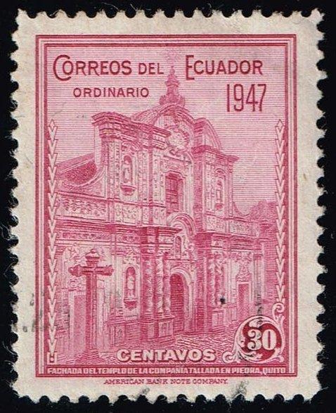 Ecuador #479 Jesuits' Church; Used (0.25)