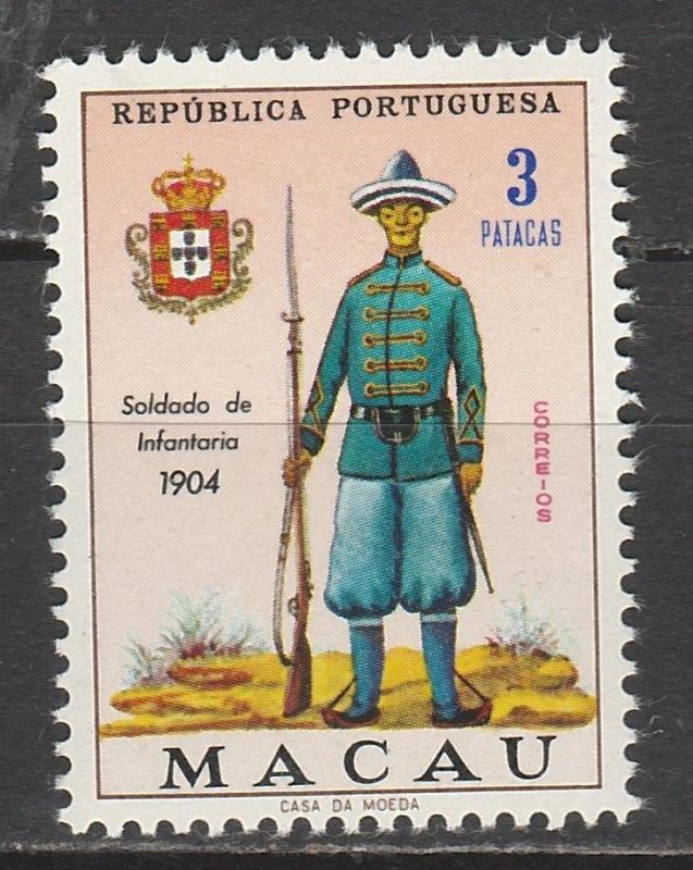 MACAU 1966 UNIFORMS 3P MNH **