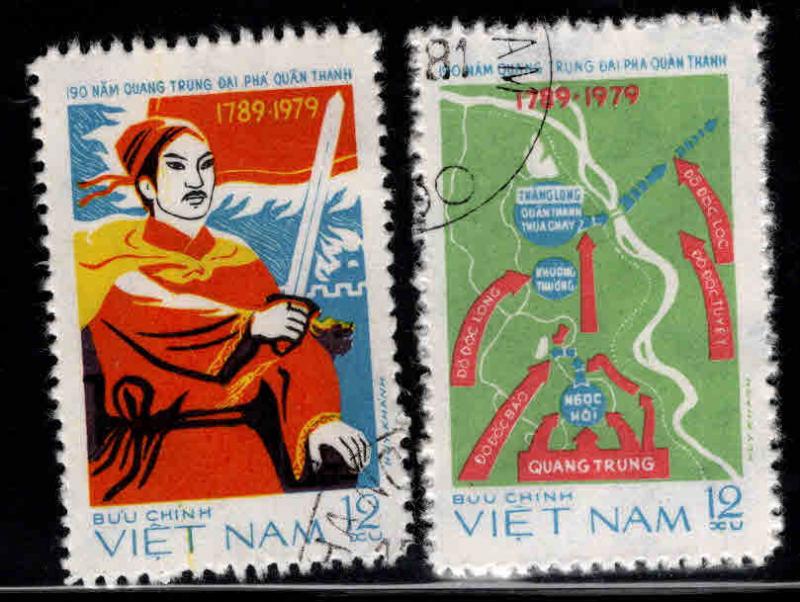 Unified Viet Nam Scott 981-982 Used CTO set