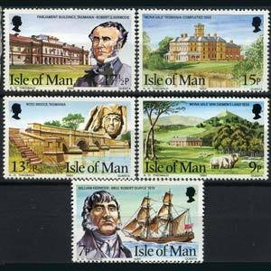 ISLE OF MAN 1980 - Scott# 177-81 Pioneer Set of 5 NH