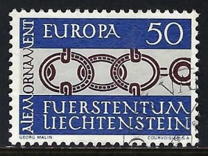 Liechtenstein 400 VFU EUROPA Z8107-2