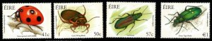 IRELAND SG1577/80 2003 IRISH BEETLES MNH