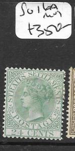 MALAYA STRAITS SETTLEMENTS  (P2704B)  QV  24C  SG 16A    MOG