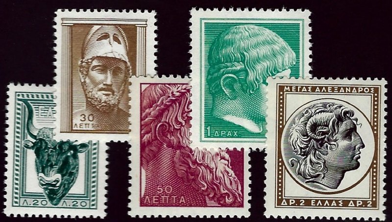 Greece SC#574-578 Mint F-VF...Worth checking out!