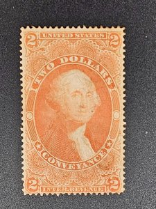 R81c Mint face , Cut cancel very clean stamp.