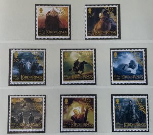 ISLE OF MAN 2003 LORD OF THE RINGS SET   SG1116/1123  MNH SEE SCAN